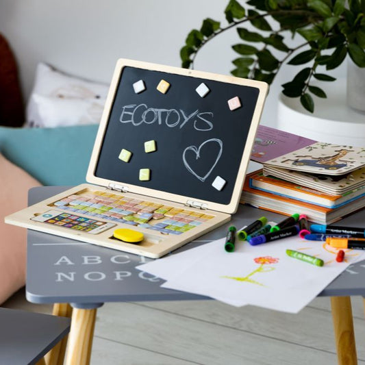 Wooden Laptop/Tablet + Phone Set