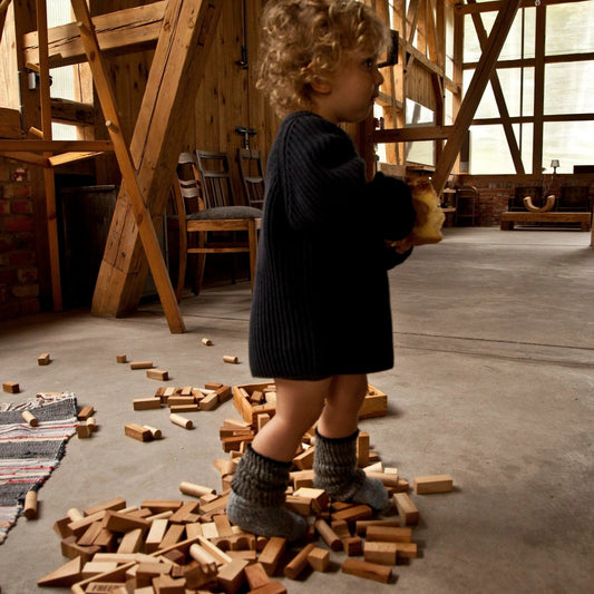 Wooden Blocks in a Box – Natural, 30 Pieces